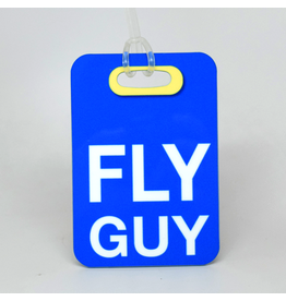 Fly Guy Luggage Tag - Blue