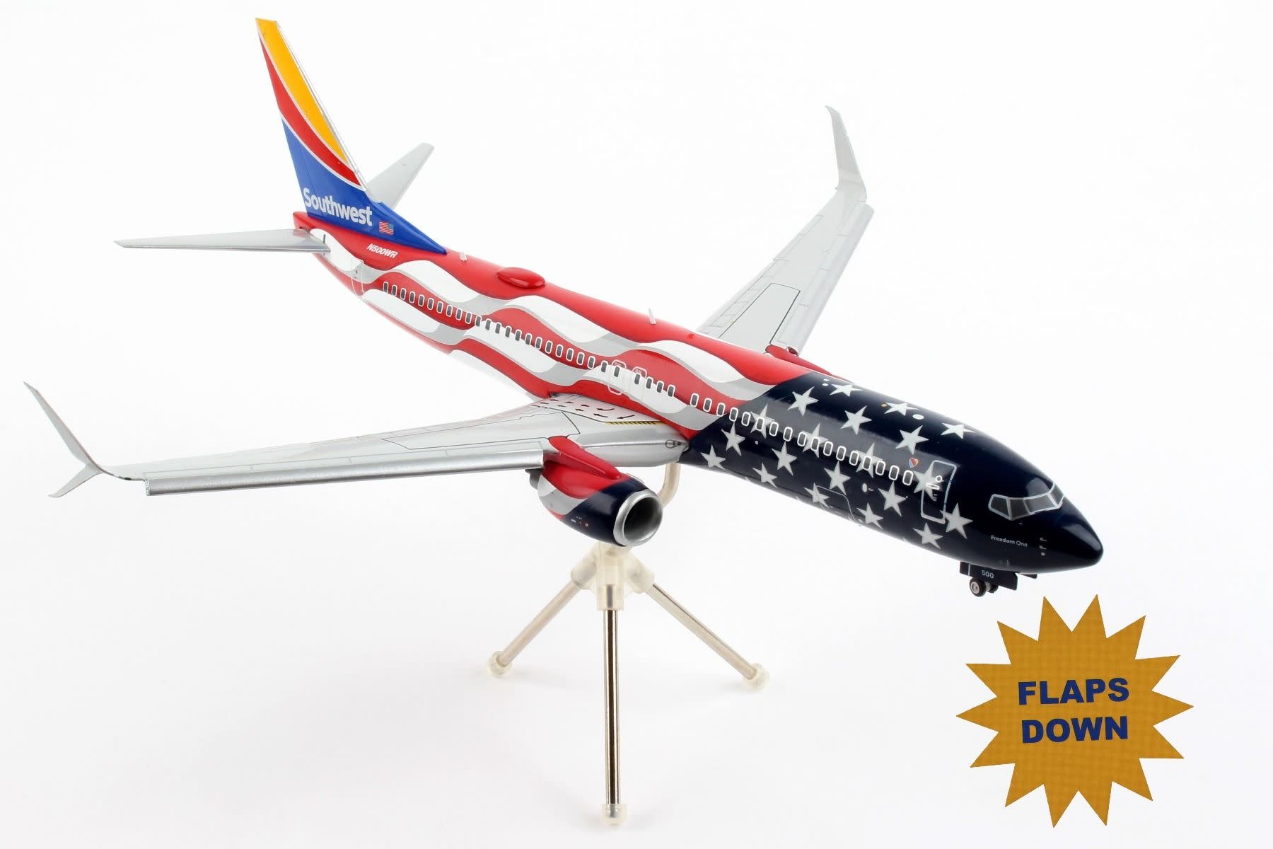Model: Southwest 737-800 Flaps Down Freedom 1/200 ✈️ - Planewear