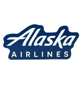 WHAA- Alaska Airlines Logo Sticker
