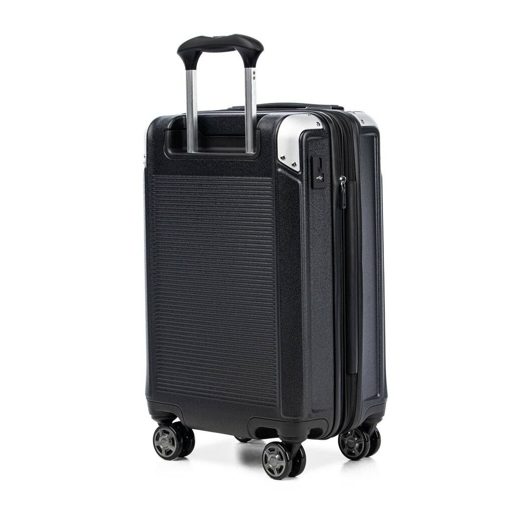 WH1TP- Carry-On Platinum Expandable Spinner Shadow Black