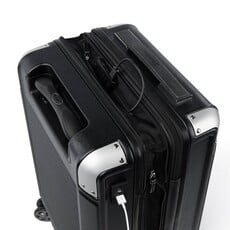 WH1TP- Carry-On Platinum Expandable Spinner Shadow Black