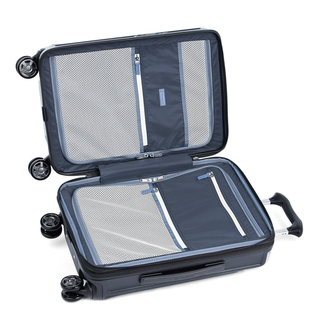 WH1TP- Luggage: Carry-On Expandable Spinner Shadow Black
