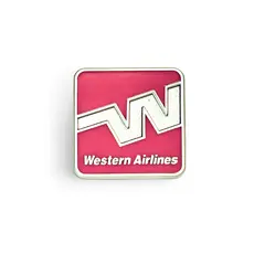 WHMS- Western Airlines Collector's Pin