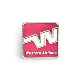 WHMS- Western Airlines Collector's Pin