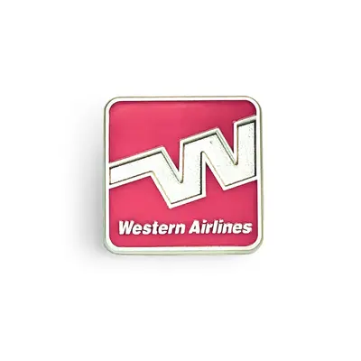 WHMS- Western Airlines Collector's Pin