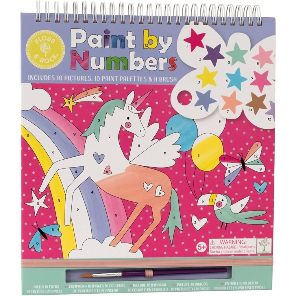 WHF&R Paint by Numbers Fantasy - Kids Activity