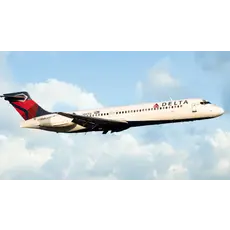 Plane Tag Delta Boeing 717-23S -White