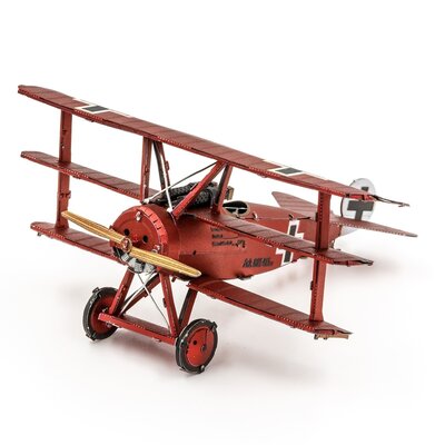 Fokker DR.I Triplane 'Red Baron' Model - Metal Earth