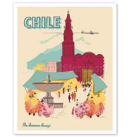 Pan Am Chile Plaza de Armas Print