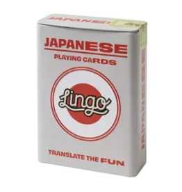 WHLGO Playing Cards: Lingo Japanese Travel Tin ✈️