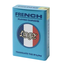 WH1LGO Playing Cards: Lingo French Travel Tin ✈️