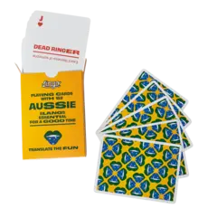 WH1LGO Playing Cards: Lingo Aussie Travel Tin ✈️