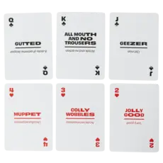 WH1LGO Playing Cards: Lingo British Travel Tin ✈️