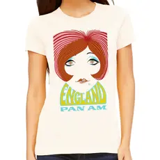 WHMS- Pan Am England 'Twiggy' Womens T-shirt