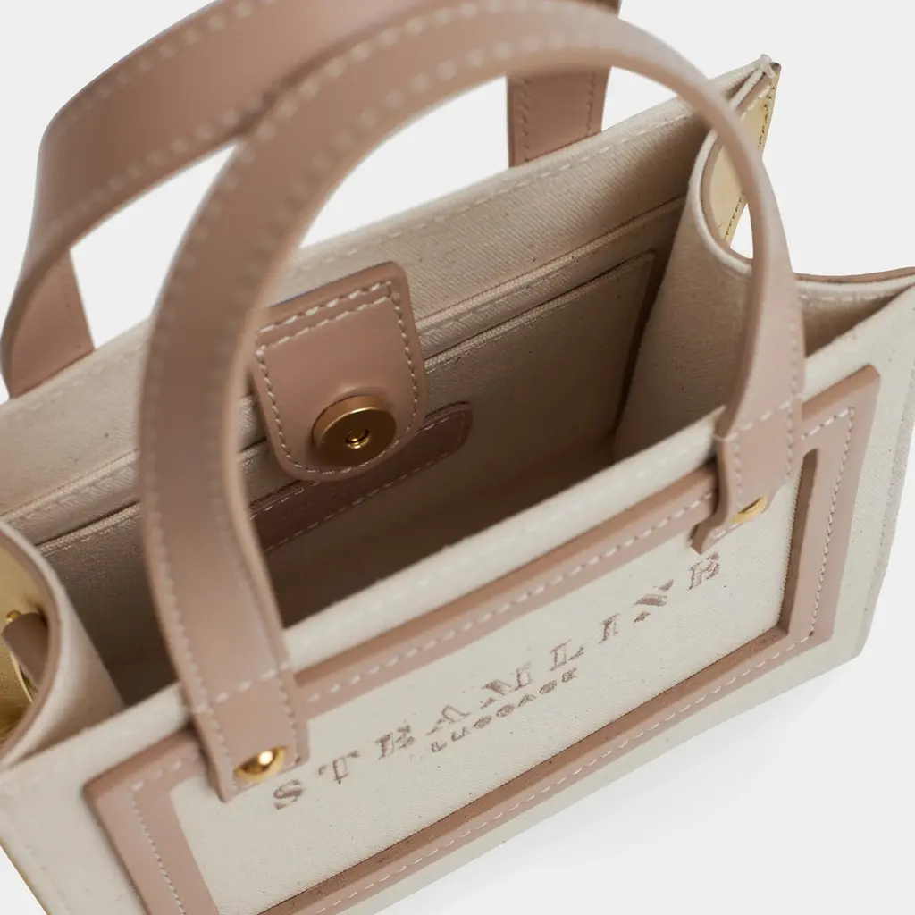 The Navigator Micro Tote in Stone