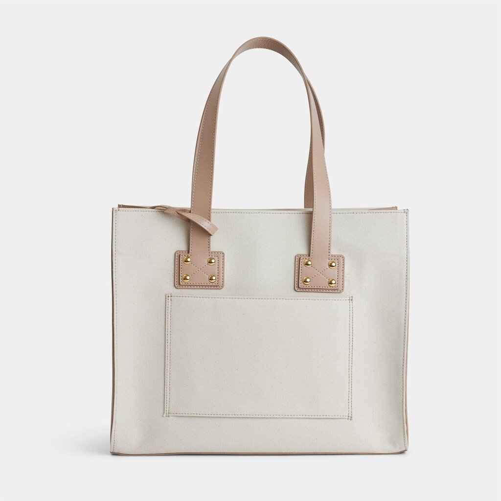 The Navigator Medium Tote in Stone