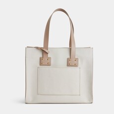 The Navigator Medium Tote in Stone