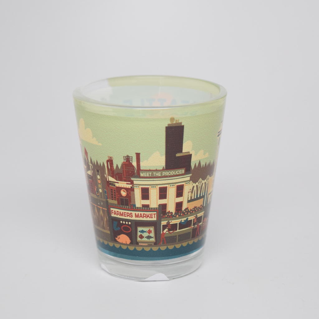 WH1LP- Seattle Emerald City Shot Glass