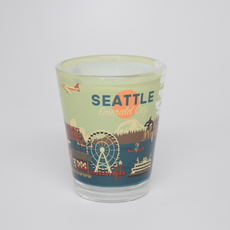 Seattle Emerald City Shot Glass