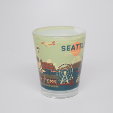 Seattle Emerald City Shot Glass