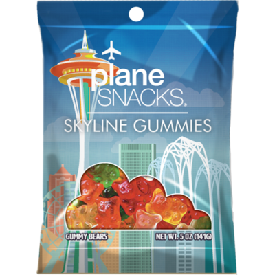 WHPWNS- Plane Snacks Skyline Gummy Bears