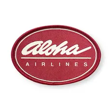 WHMS- Aloha Airlines Iron On Patch