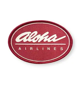 WHMS- Aloha Airlines Iron On Patch