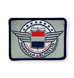 WHMS- Hawaiian Air Wings Iron on Patch