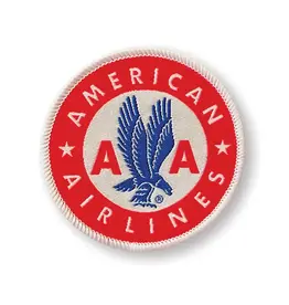 WHMS- American Airlines Iron on Patch