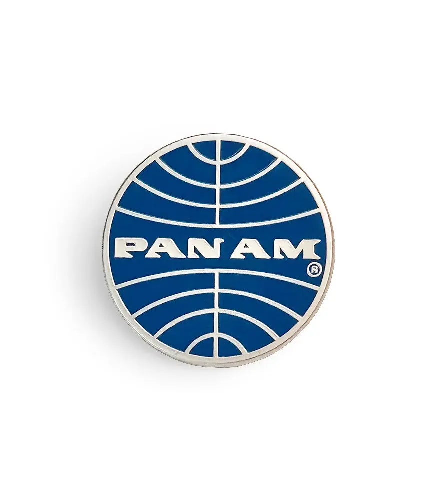 パンナム PANAM 航空 バッジ レトロ 貴重 Enamel Pin: Vintage Pan Am^ ✈️ - Planewear