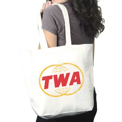 WHMS- TWA Logo Vintage Tote Bag
