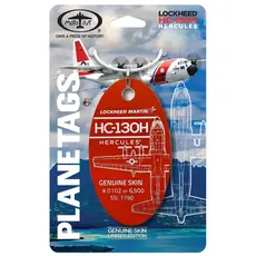 Plane Tag HC-130H Hercules 1790 Coastgaurd Orange