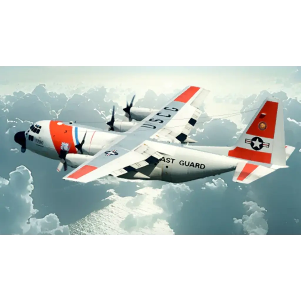 Plane Tag HC-130H Hercules 1790 Coastgaurd Orange