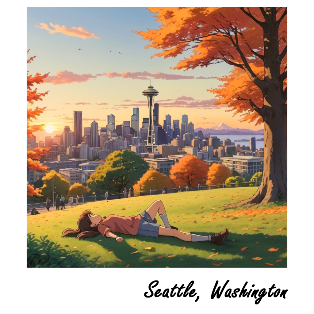 WHIKG- Ikigai Seattle Lifestyle One Sticker