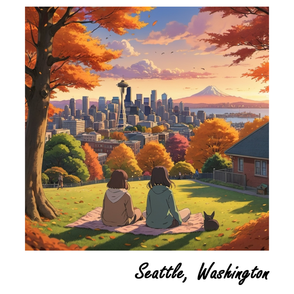 WHIKG- Ikigai Seattle Lifestyle Two Sticker