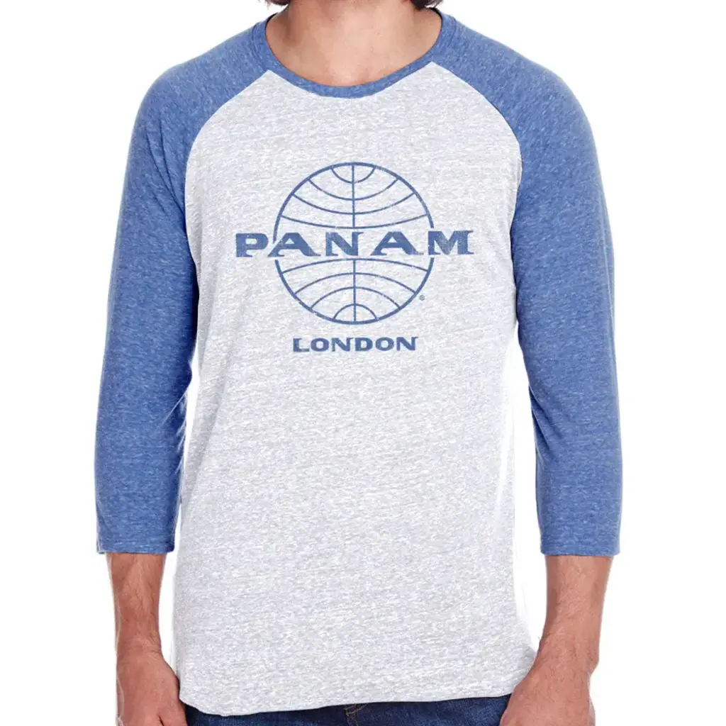 WHMS- Unisex Pan Am British Invasion Baseball T-shirt