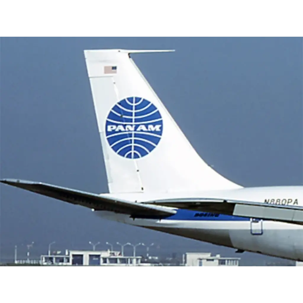 WH1TI- Pan American 707 Tail Fin Cocktail table