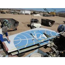 WH1TI- Pan American 707 Tail Fin Cocktail table