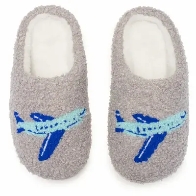 WH1LR- Kids Airplane Slippers