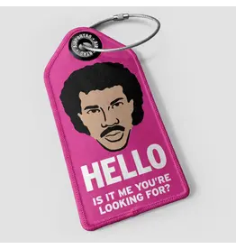 WHAT-2 Lionel Ritchie ‘Hello’ Luggage Tag