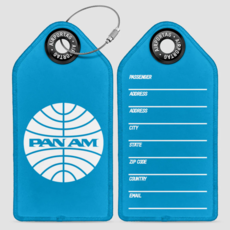 WHAT-2 Pan Am Logo Luggage Tag