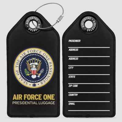 WHAT-2 Air Force One Luggage Tag