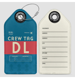 WHAT-2 DL Crew Luggage Tag