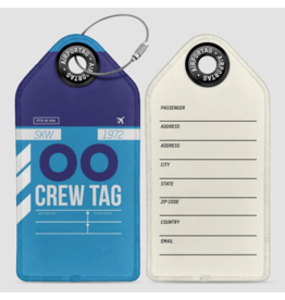 WHAT-2 OO Crew Luggage Tag