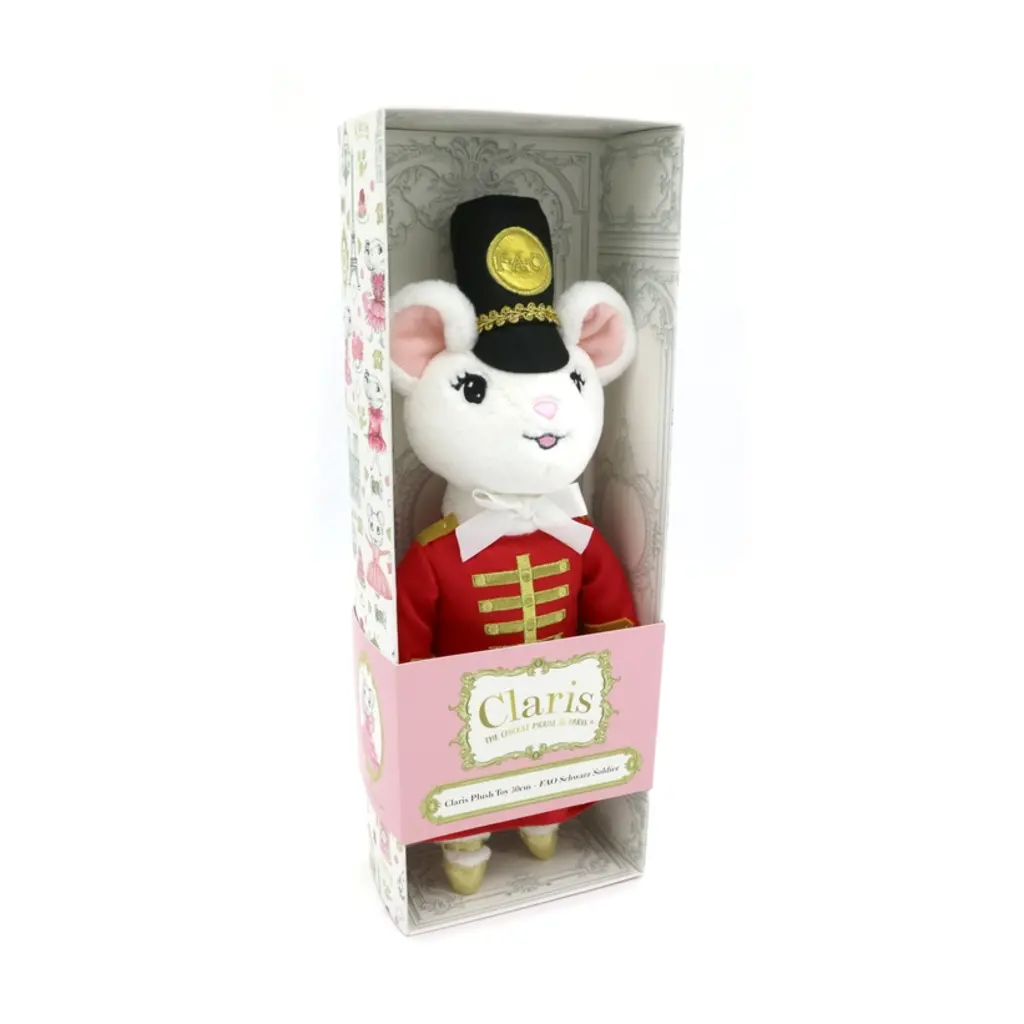 XMAS Claris the Chicest Mouse -FAO Schwartz Toy Soldier