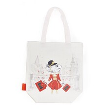 XMAS Claris the Mouse Canvas Book Bag x FAO Schwarz