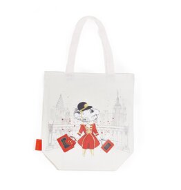 XMAS Claris the Mouse Canvas Book Bag x FAO Schwarz