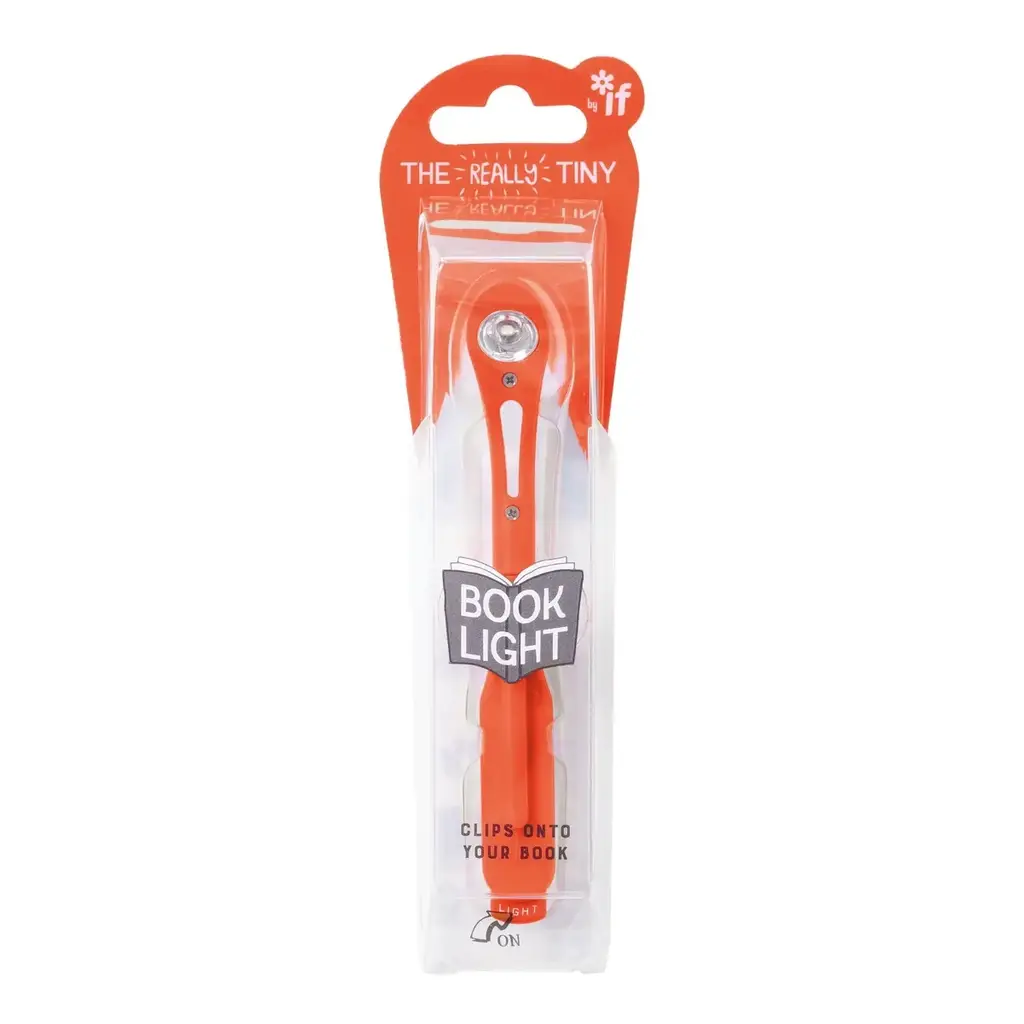 IF- Tiny Book Light in Orange