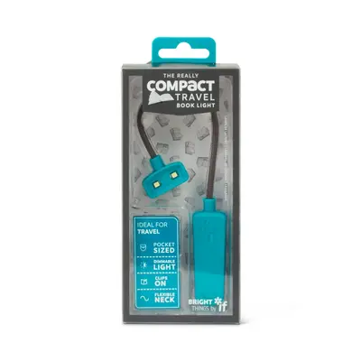 IF- The Really Compact Travel Book Light in Turquoise