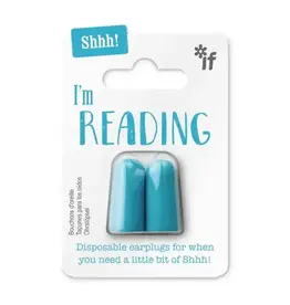 IF- Ear Plugs Shhh! I'm Reading